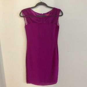 Catherine Malandrino Fuchsia Mini TIA Dress NWT